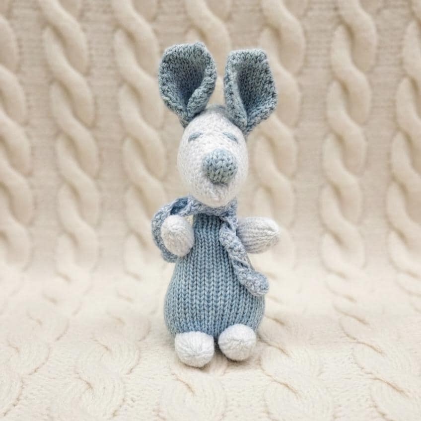 Petite souris doudou pastel