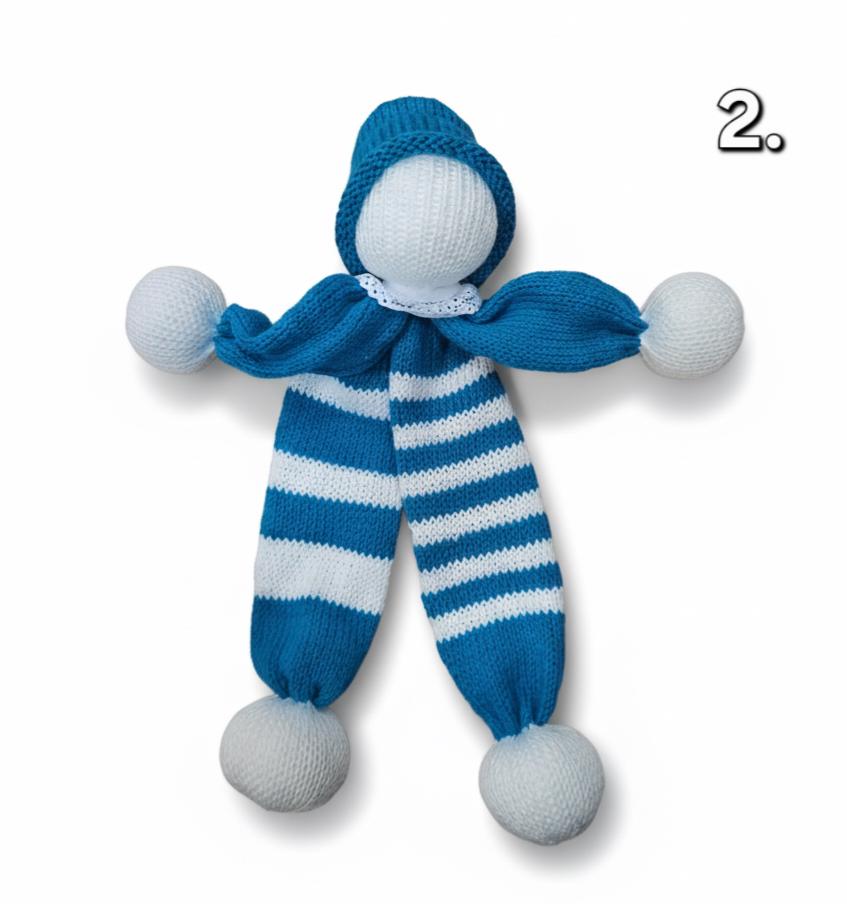 Le doudou pour bébé, artisanale tricoté main