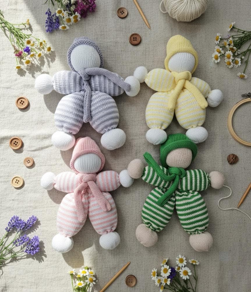 Le doudou pantin personnalisable
