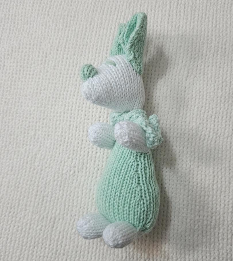 Petite souris doudou pastel
